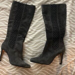 Gray Antonio Melani heel boot